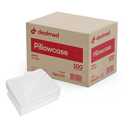 Dealmed 100 Count Disposable Pillowcases 21x30