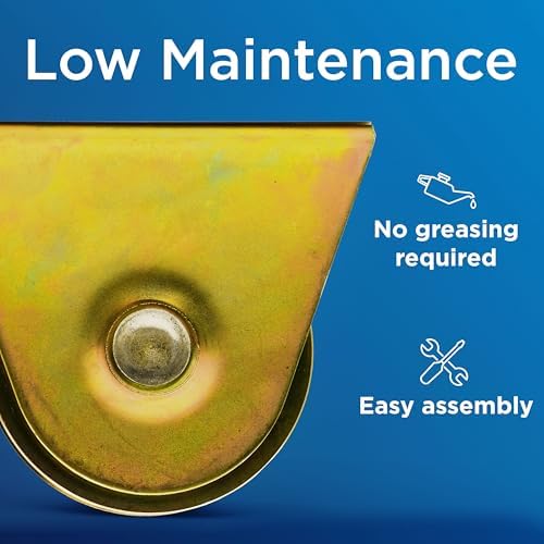 ALEKO 35 Inch V-Groove Gate Wheel