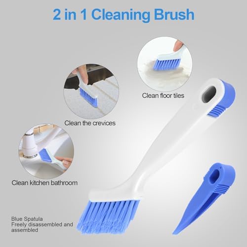 iFlyMars 4pcs Gap Cleaning Brush Set Silvery White