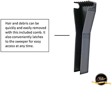 Fuller Brush Electrostatic Carpet Floor Sweeper - 9 Path - Lightweight - Gray