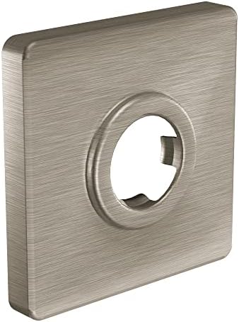 Moen 147572BN Modern Square Shower Arm Flange Brushed Nickel