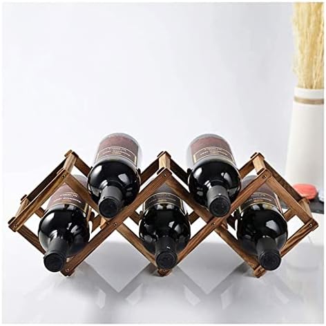 ALDEPO Foldable Freestanding Wine Rack 3-5 Bottles