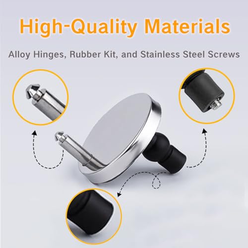 YAFIYGI Toilet Seat Bolts Replacement Kit 2Pcs
