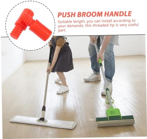 2PCS Threaded Tip Adapter for Broom and Mop Handles