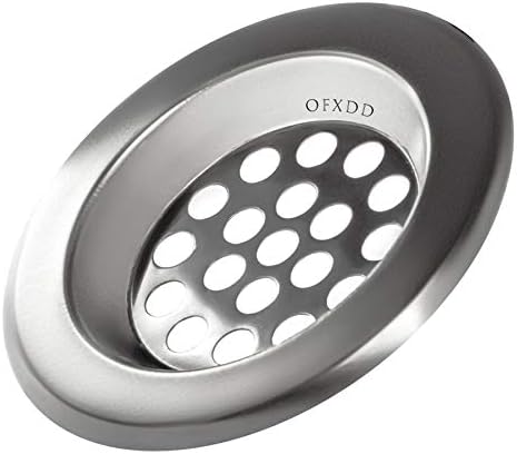 OFXDD Sink Hair Catcher 25 Modern Stainless Steel Drain Strainer