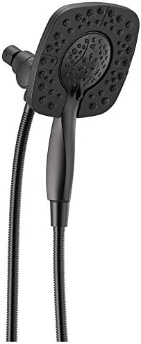 Delta 4-Spray In2ition Dual Shower Head with Handheld Matte Black