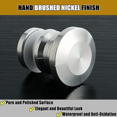 Alise Shower Door Handle - Brushed Nickel L1800