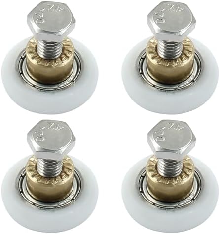 4 pcs 23mm Shower Door Rollers Replacement