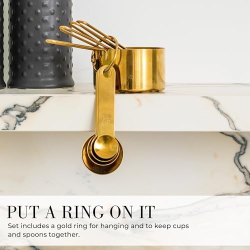 Styled Settings 24-Piece Gold Kitchen Bundle 1