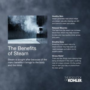 Kohler K-5557-SN Steam Generator Control Kit Vibrant Polished Nickel