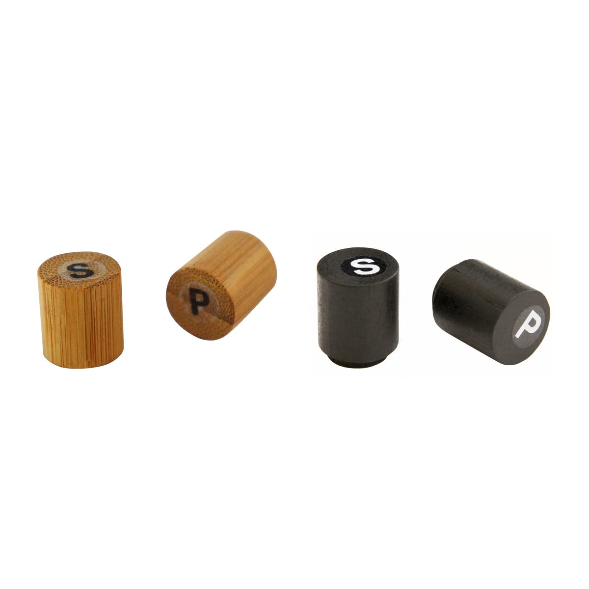 PACKNWOOD 210BKPS Bamboo Salt Pepper Set Prefilled - 100 pcs