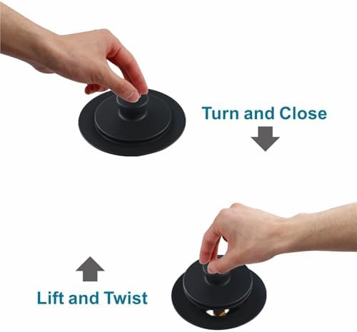 Welsan Matte Black Tub Drain Kit with Overflow Faceplate 1