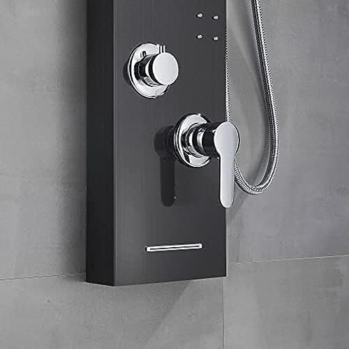 TECKI LED Light Shower Panel With Massager Jets and Body System