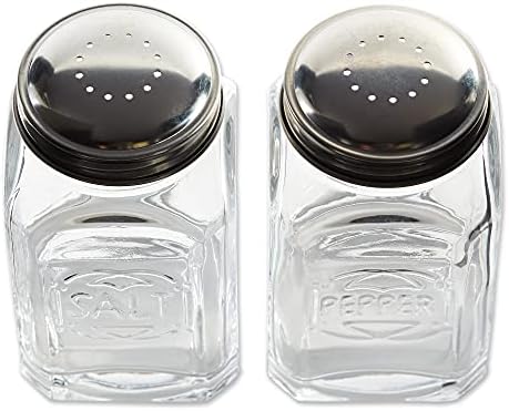 RSVP International Jumbo Retro Salt Pepper Shaker Set