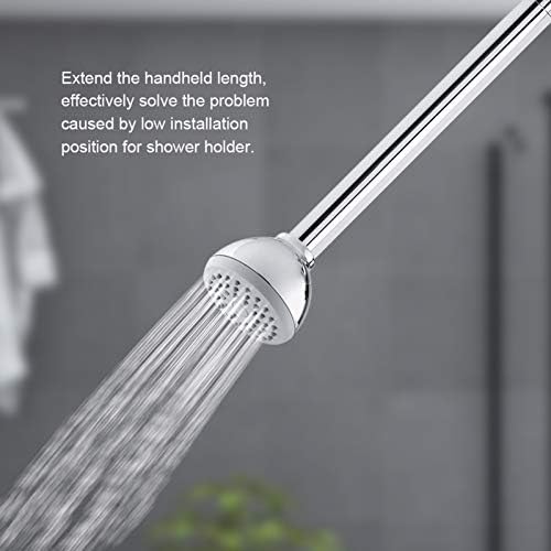 SALALIS 8 Inch Chrome Shower Arm Extension Pipe