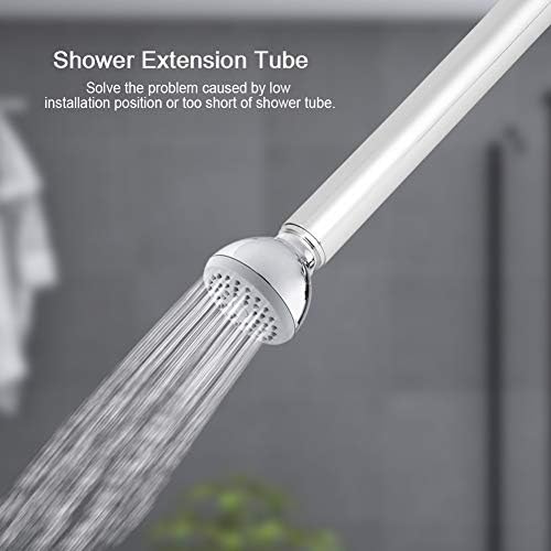 Nikou 4-Inch Stainless Steel Shower Extension Tube
