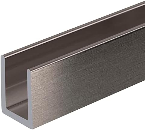 Brixwell SDCD38BN 38 Shower Door U-Channel
