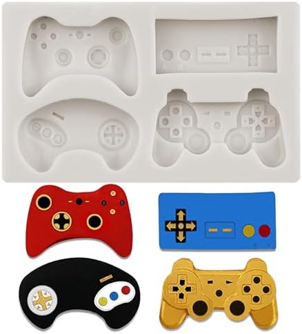 Game Controller Silicone Fondant Mold Set 1