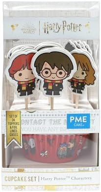 PME Harry Potter Cupcake Kit 24 Cases Toppers