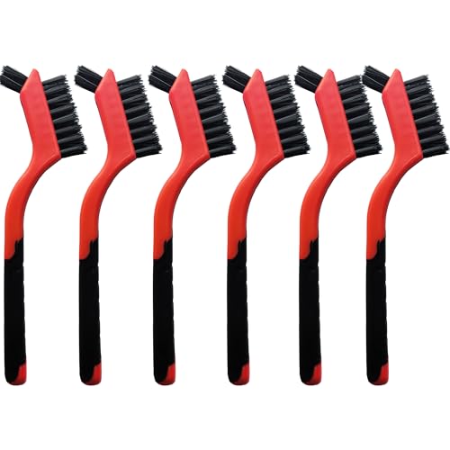 6-Pack Nylon Cleaning Brushes for Delicate Surfaces and Daily Use 1