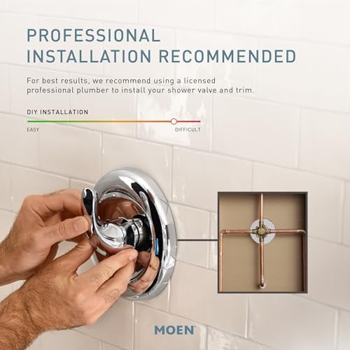 Moen Conway Spot Resist Trim Kit with Showerhead and Handle