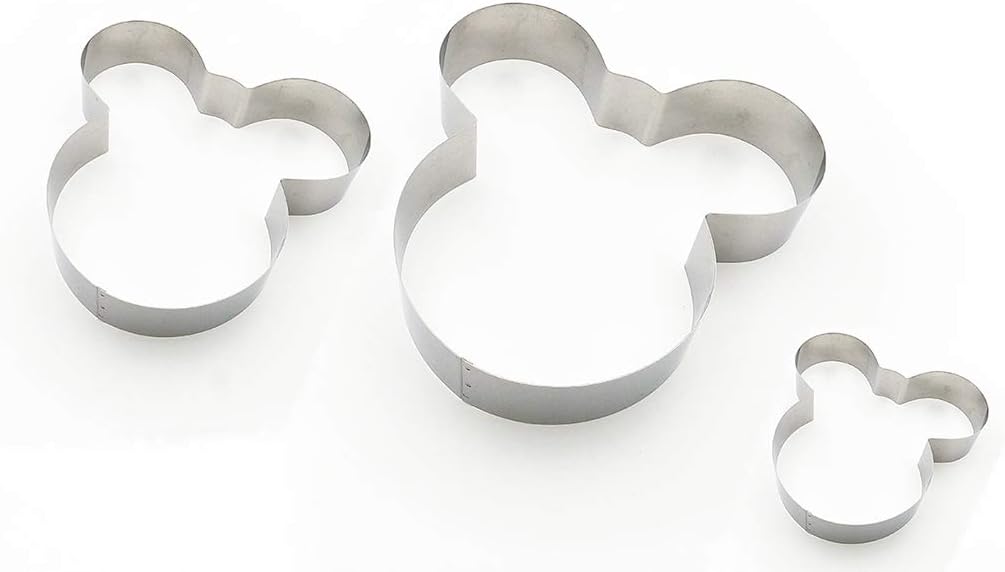 Funwhale 3 Tier Mouse Baking Pans Set