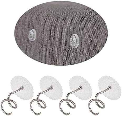 100 PCS Twist Pins with Clear Heads for Upholstery