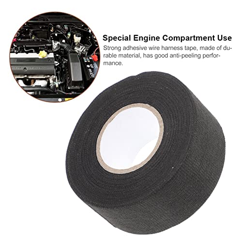 1 Roll Automotive Wiring Harness Tape Black Duct Tape