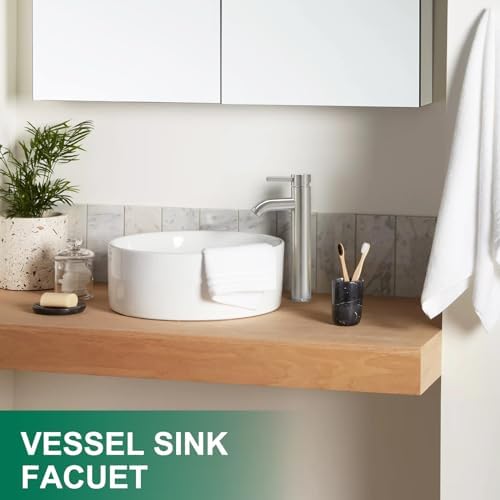 VOTON Touch On Chrome Vessel Sink Faucet
