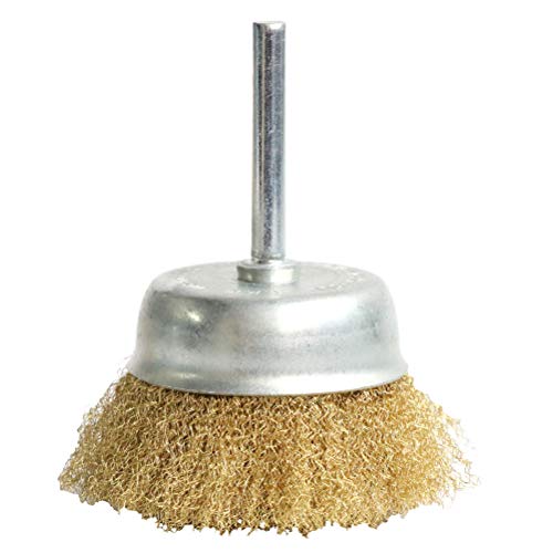 FPPO 5pc Brass Wire Wheel Brush Kit for Drill