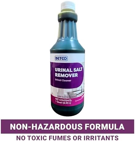 Detco Urinal Salt Remover Concentrate - 1 Quart