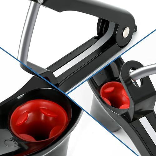 Cherry Pitter Tool with Rebound Design Black