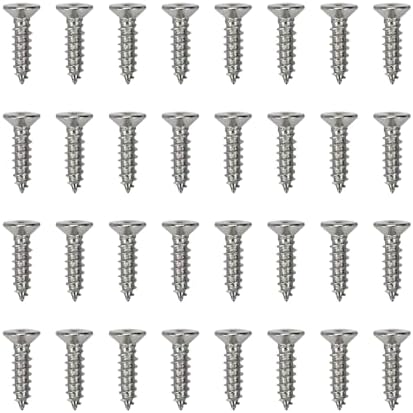 32 Pcs M4 x 16mm Toilet Hinges Kit - Heavy Duty Durable