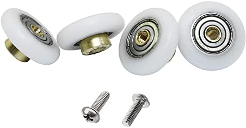 YUANQIAN Shower Door Rollers 20PCS Replacement for Glass Doors