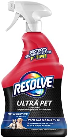 Resolve Ultra Pet Odor and Stain Remover Spray 32oz