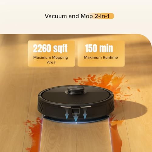 Roborock Q7 M5 Robotic Vacuum and Mop Combo Black