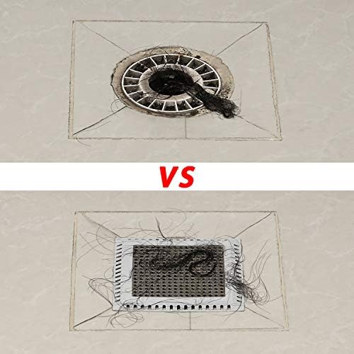 Aojuxix Hair Catcher for Shower Drain Stainless Steel Silicone
