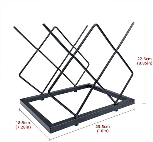 MCSAPIL Tabletop Wine Rack 5 Bottle Capacity