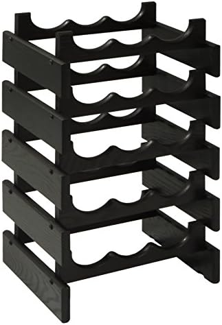 FixtureDisplays 15 Bottle Dakota Wine Rack 1040218-NPF 1