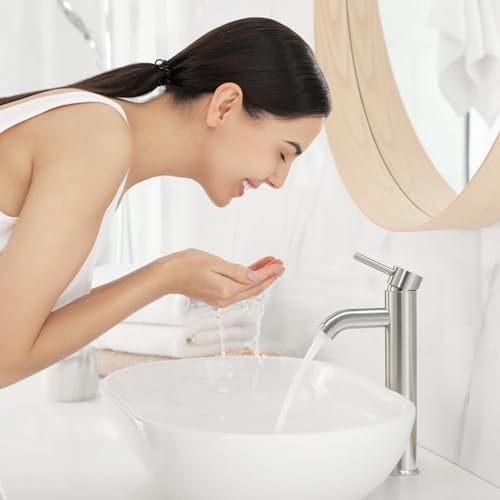 VOTON Touch On Chrome Vessel Sink Faucet