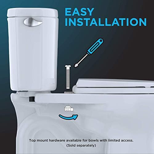 TOTO SoftClose Toilet Seat with Fluidmaster Seal 1
