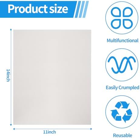 AXELIP 14x11 Newsprint Packing Paper 80 Sheets