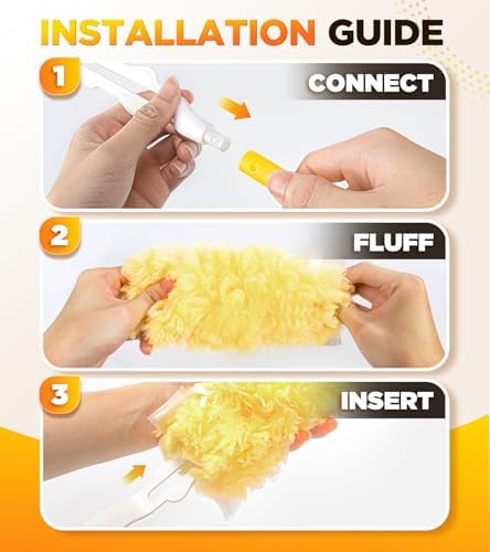 30 Count Rekopi Heavy Duty Duster Refills for Swiffer