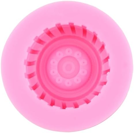 3D Tire Silicone Fondant Mold for Cake Decoration