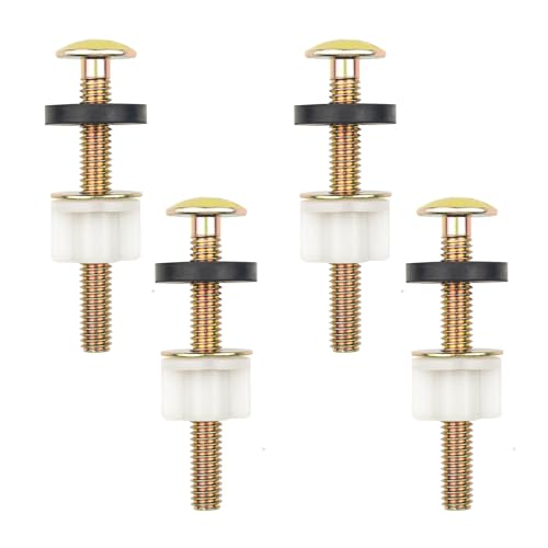 ELANE 4 Pack Toilet Seat Screws Replacement Stay Tight
