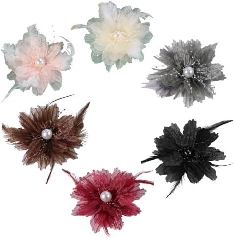 3D Fabric Flower Patches for Costume and Dress Customization