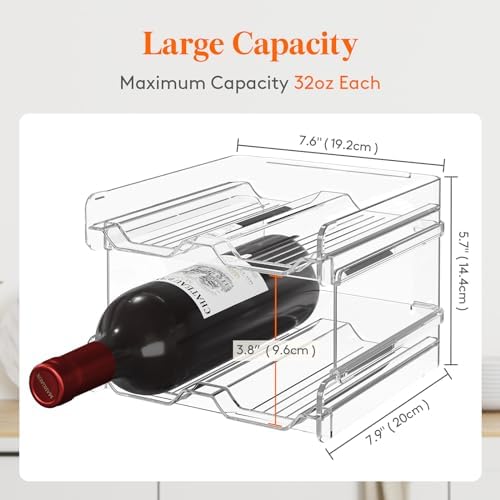 Lifewit Wine Rack for Fridge Cabinet Countertop