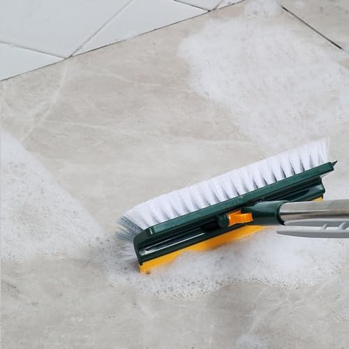 Lovskoo 2 in 1 V-Shape Scrub Brush with Long Handle