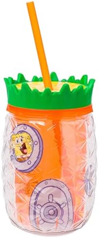 Silver Buffalo SpongeBob Gary Pineapple 16 oz Tumbler