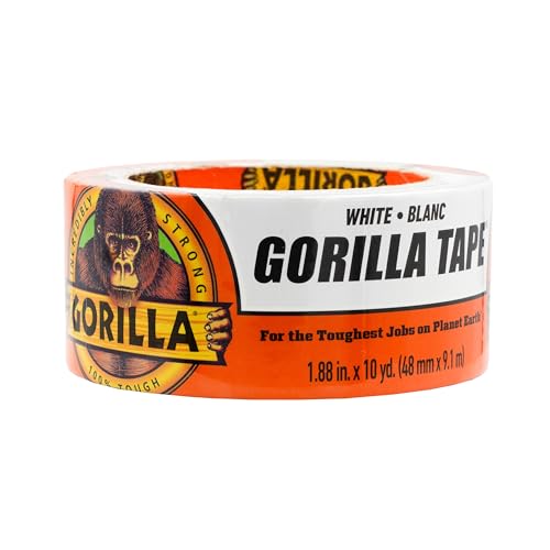 Gorilla White Duct Tape 188 x 10 yd Pack of 1